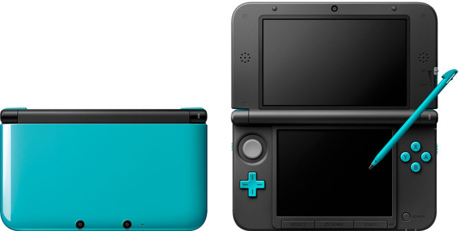 Nintendo 3DS - Turquesa-negro