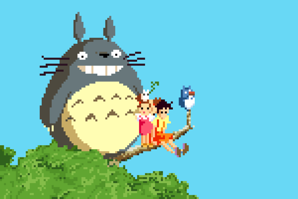 Totoro 2 - 8bit Ghibli