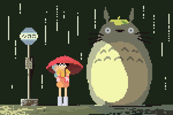 Totoro - 8bit Ghibli